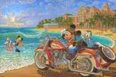 Mickey Mouse Fine Art Mickey Mouse Fine Art Where the Road Meets the Sea (Premiere)